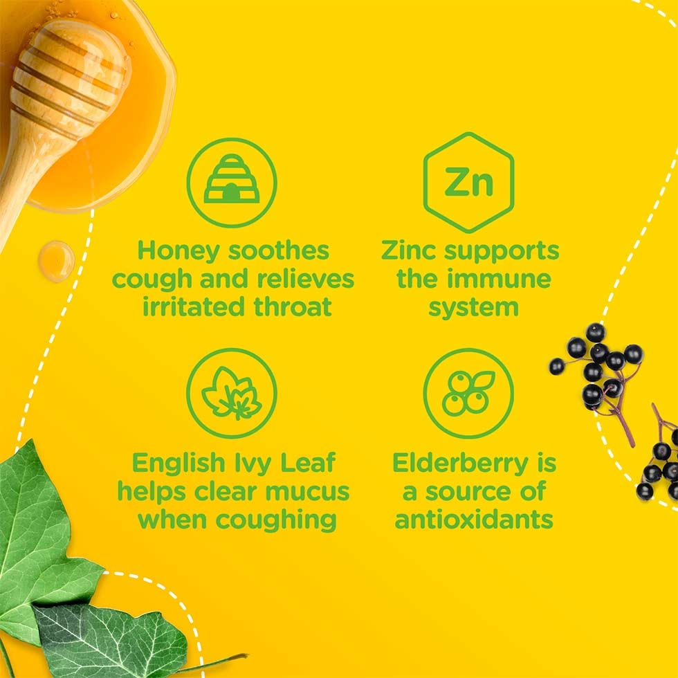 Zarbee’s® Children's Cough + Mucus Syrup medicinal ingredients and their benefits